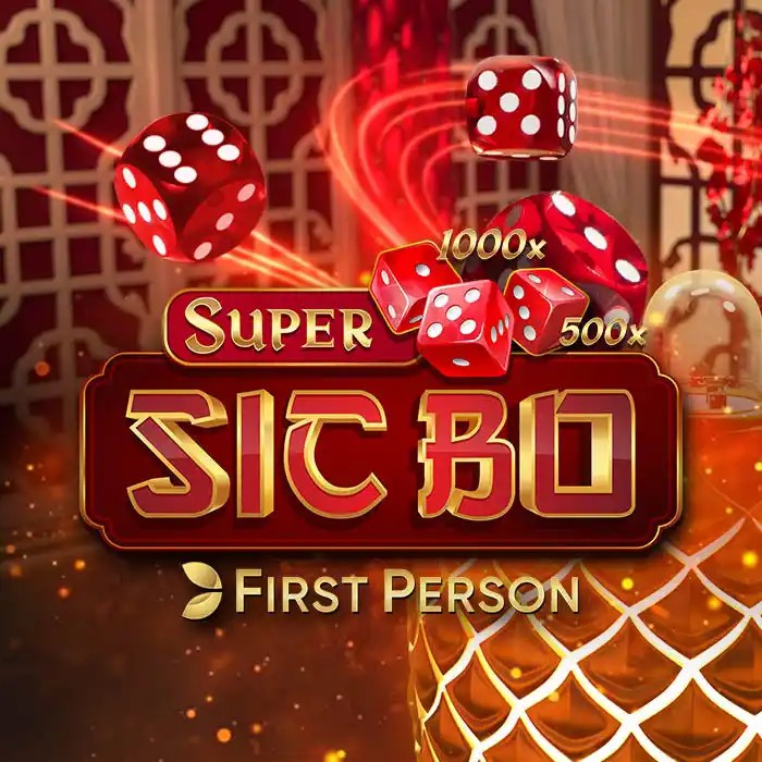 Super Sic Bo logo by Evolution PlanBet Casino
