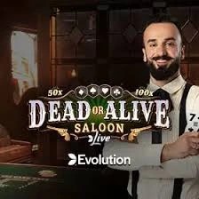 Play the Dead or Alive: Saloon slot by Evolution on PlanBet Casino