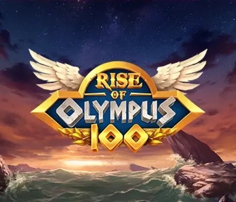 Rise of Olympus 100 logo by Play'n GO PlanBet Casino