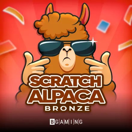 Scratch Alpaca Bronze casino game by BGAMING – featured logo at PlanBet Casino