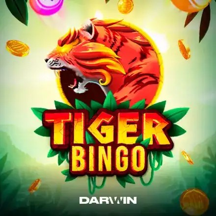 Tiger Bingo logo – Lottery by Darwin Gaming at PlanBet Casino